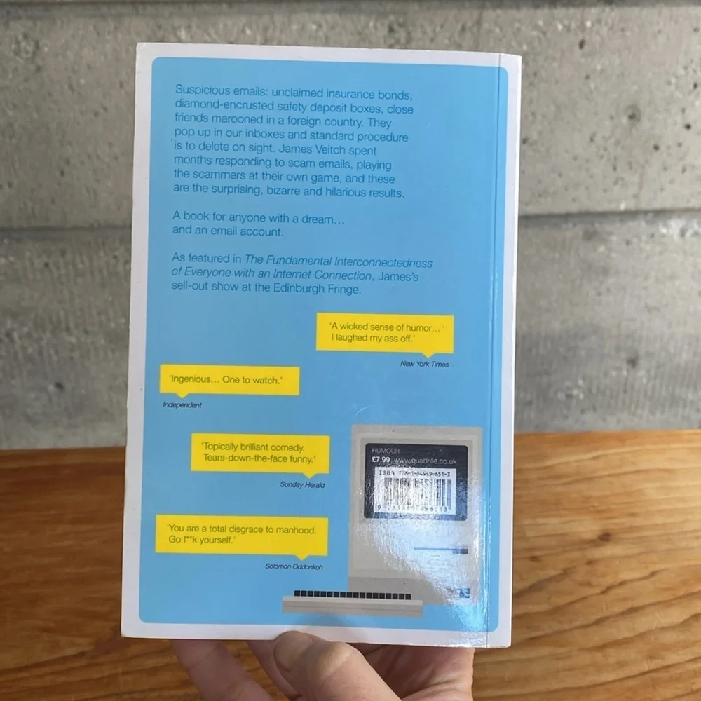 Softcover James Veitch Dot.con Book - Picture 2 of 8